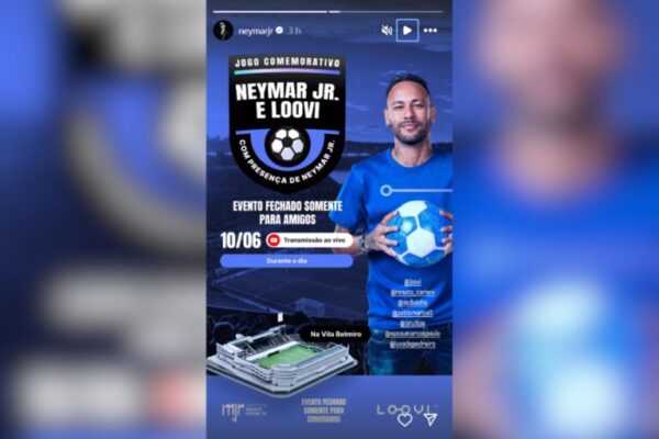 Neymar anuncia jogo festivo na Vila Belmiro com influenciadores neymar-anuncia-jogo-festivo-na-vila-belmiro-com-influenciadores